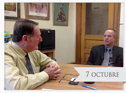 Encuentro con el Alcalde de Helena, Montana. 