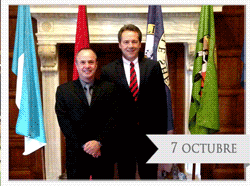 Reunión con el Gobernador de Montana