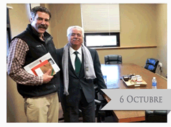  Encuentro con el editor y periodistas del diario Helena Independent Record. 