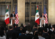 Visita Obama a México