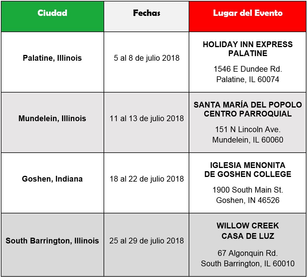 Calendario Consulado Sobre Ruedas