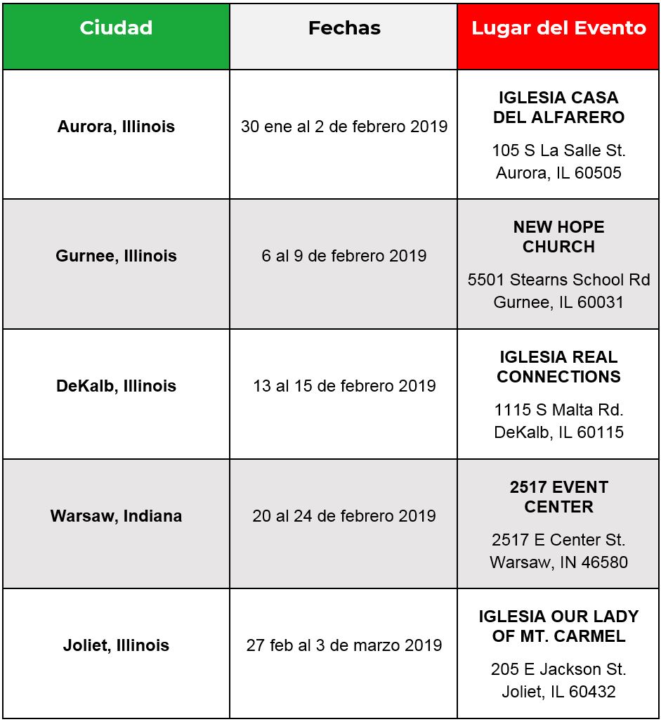 Calendario Consulado Sobre Ruedas