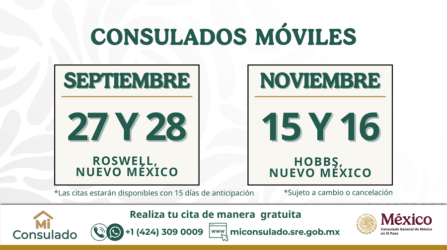 Consulados moviles