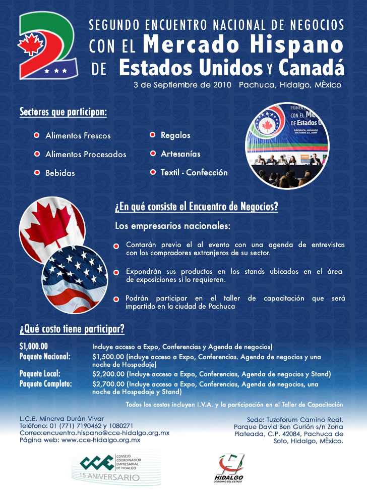 2o. Encuentro Nacional de Negocios 2o. Encuentro Nacional de Negocios