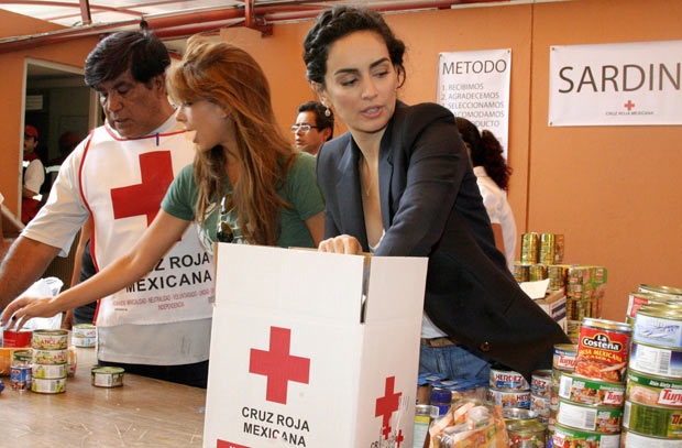 Ayuda a damnificados en Veracruz